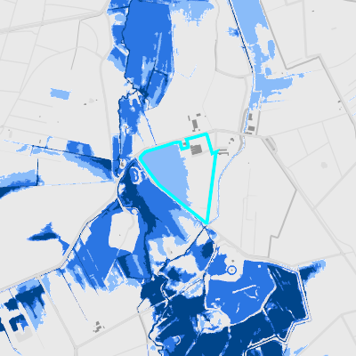 Overstromingsgevoelig (pluviaal)