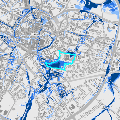 Overstromingsgevoelig (pluviaal)