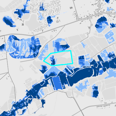 Overstromingsgevoelig (pluviaal)