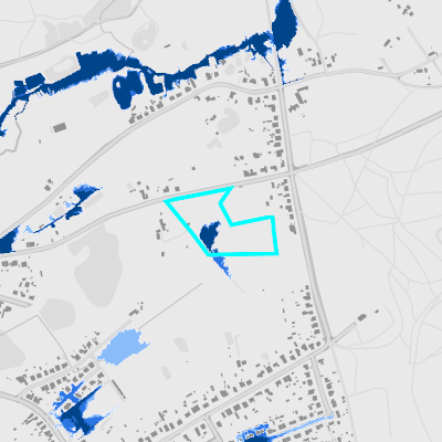 Overstromingsgevoelig (pluviaal)