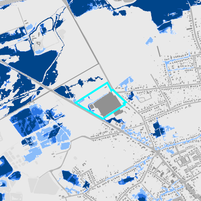 Overstromingsgevoelig (pluviaal)