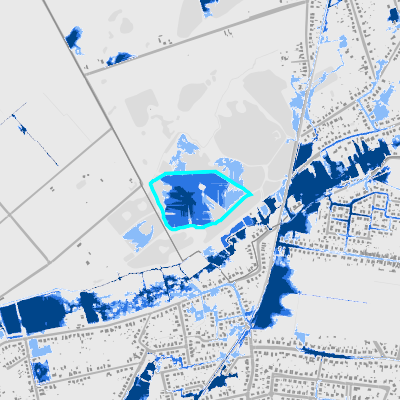 Overstromingsgevoelig (pluviaal)
