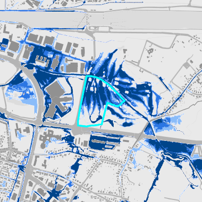 Overstromingsgevoelig (pluviaal)