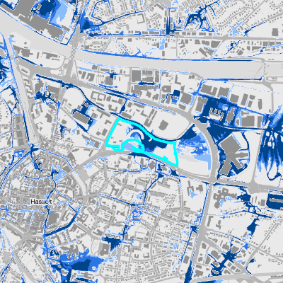 Overstromingsgevoelig (pluviaal)