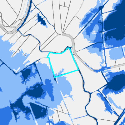 Overstromingsgevoelig (pluviaal)