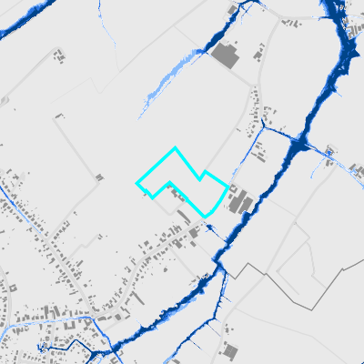 Overstromingsgevoelig (pluviaal)