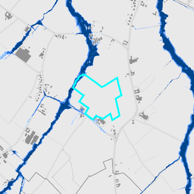 Overstromingsgevoelig (pluviaal)