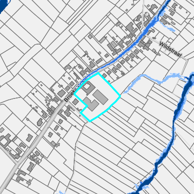 Overstromingsgevoelig (pluviaal)