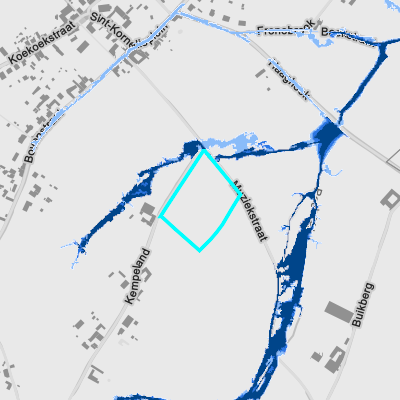 Overstromingsgevoelig (pluviaal)