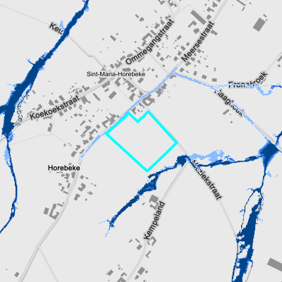 Overstromingsgevoelig (pluviaal)