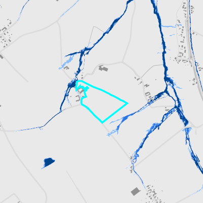 Overstromingsgevoelig (pluviaal)