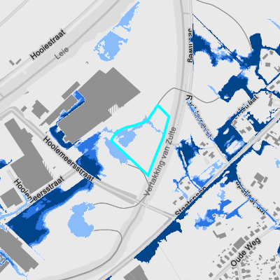 Overstromingsgevoelig (pluviaal)