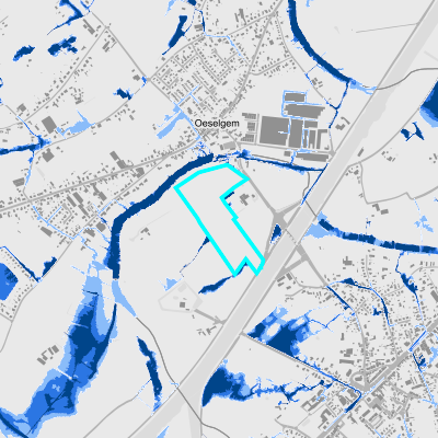 Overstromingsgevoelig (pluviaal)