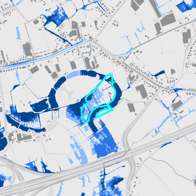 Overstromingsgevoelig (pluviaal)