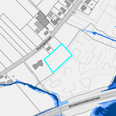 Overstromingsgevoelig (pluviaal)