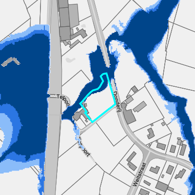 Overstromingsgevoelig (pluviaal)