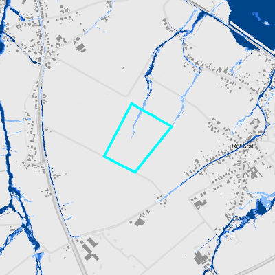 Overstromingsgevoelig (pluviaal)