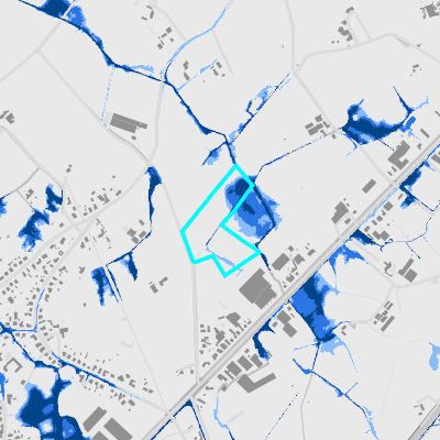 Overstromingsgevoelig (pluviaal)