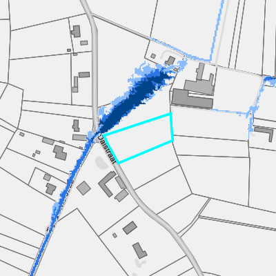 Overstromingsgevoelig (pluviaal)