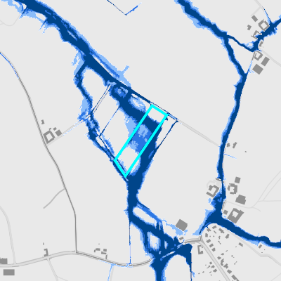 Overstromingsgevoelig (pluviaal)