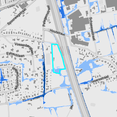 Overstromingsgevoelig (pluviaal)