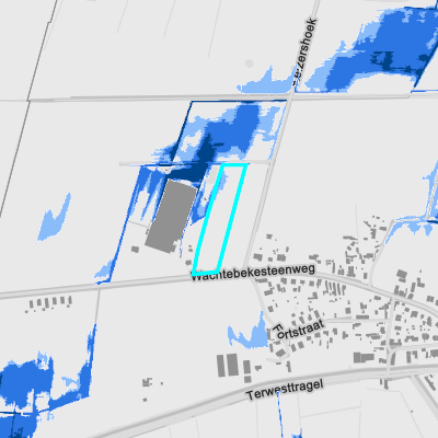 Overstromingsgevoelig (pluviaal)