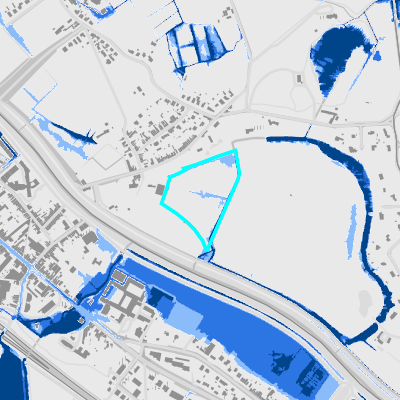 Overstromingsgevoelig (pluviaal)