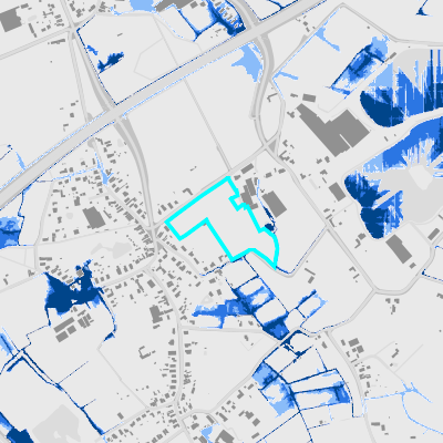 Overstromingsgevoelig (pluviaal)