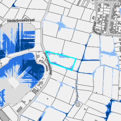 Overstromingsgevoelig (pluviaal)