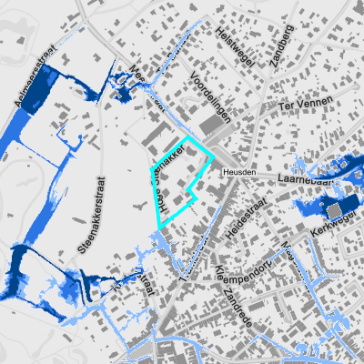 Overstromingsgevoelig (pluviaal)