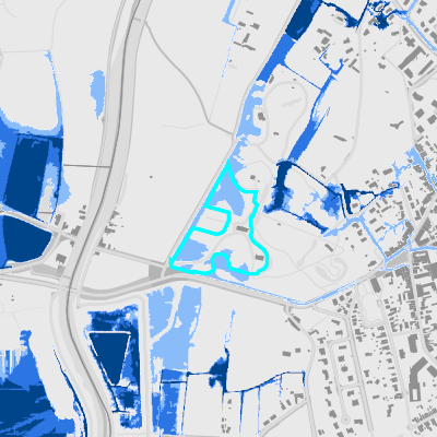 Overstromingsgevoelig (pluviaal)