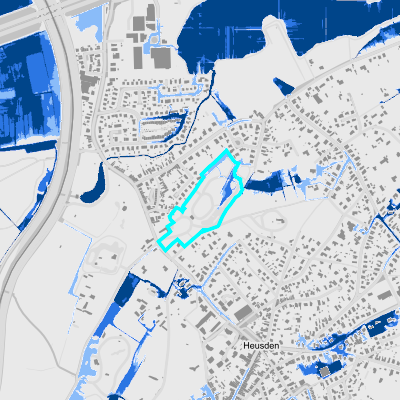 Overstromingsgevoelig (pluviaal)
