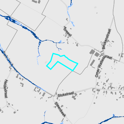 Overstromingsgevoelig (pluviaal)