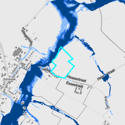 Overstromingsgevoelig (pluviaal)