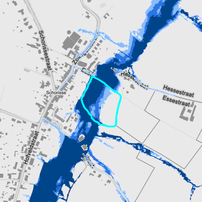 Overstromingsgevoelig (pluviaal)