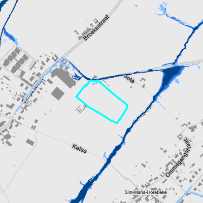 Overstromingsgevoelig (pluviaal)