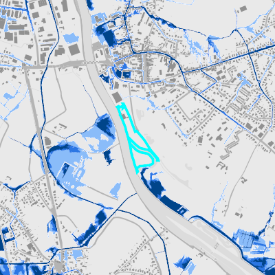 Overstromingsgevoelig (pluviaal)