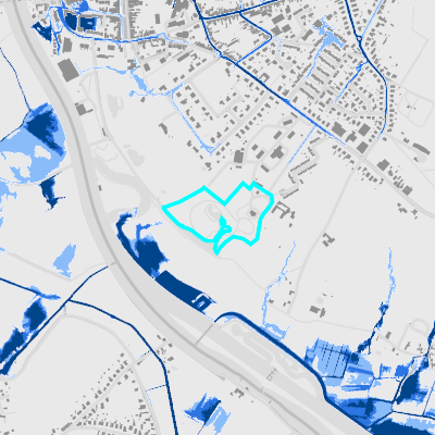Overstromingsgevoelig (pluviaal)