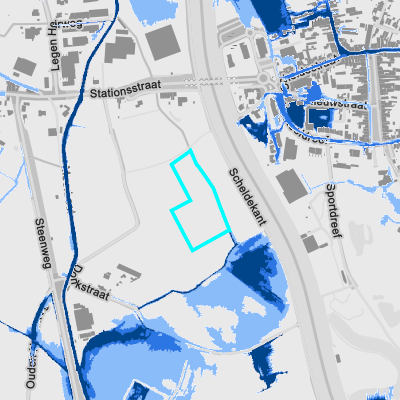 Overstromingsgevoelig (pluviaal)