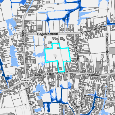 Overstromingsgevoelig (pluviaal)