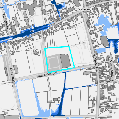 Overstromingsgevoelig (pluviaal)