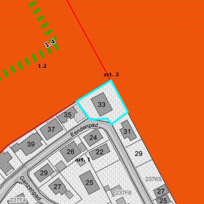 Ruimtelijke uitvoeringsplannen (RUP)