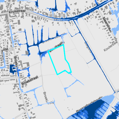 Overstromingsgevoelig (pluviaal)