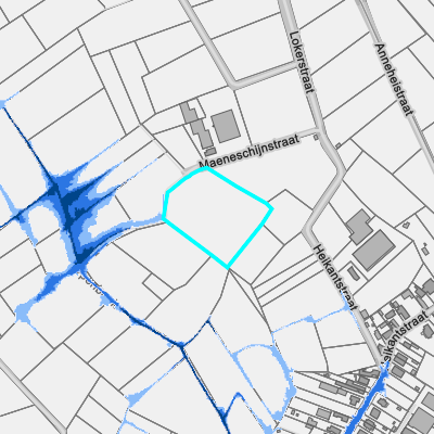 Overstromingsgevoelig (pluviaal)