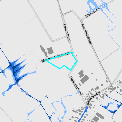 Overstromingsgevoelig (pluviaal)