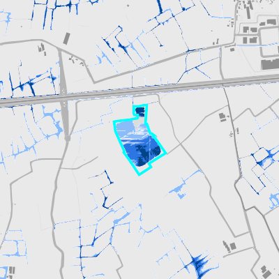 Overstromingsgevoelig (pluviaal)