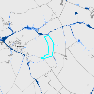 Overstromingsgevoelig (pluviaal)