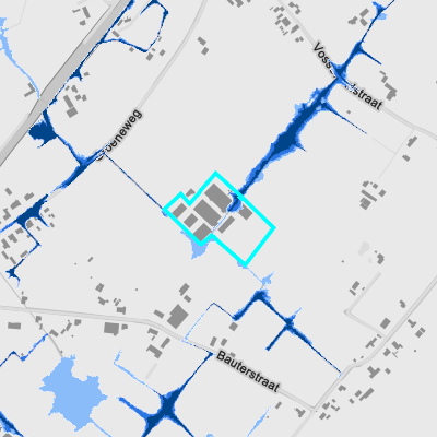 Overstromingsgevoelig (pluviaal)