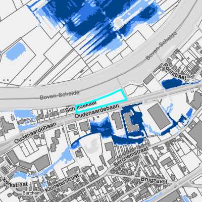 Overstromingsgevoelig (pluviaal)