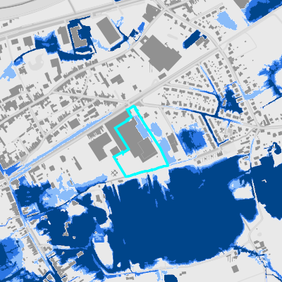 Overstromingsgevoelig (pluviaal)